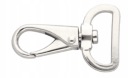 Kovová karabínka 26 mm Nikel Polish Keychain