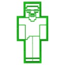Formička na vykrajovanie sušienok Minecraft Man 1 11cm