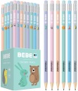 Okrúhla HB ceruzka s gumou ANIMALS BEBE mix