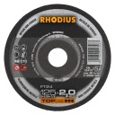 RHODIUS SHIELD 125x2.0x22.23 FT24 TOP ALU