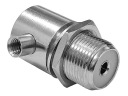 UHF/UC1 50Ohm uhlová zásuvka, točená pre kábel RG-58