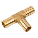 Mosadzný káblový konektor, 3-stranný, T 6 mm