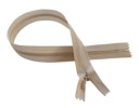 35 cm skrytý zips s BÉŽOVÝM jazdcom