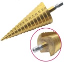 Stupňovitá kužeľová vŕtačka na kov, drevo, plast, plechy, 4-32 mm