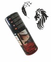 Sprej Henna Tattoo Temporary Washable BLACK