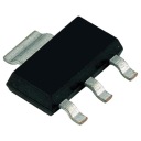 BCP53 PNP tranzistor 100V 1A 1,5W SMD - 2 ks.