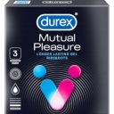 DUREX MUTUAL 3 ks kondómy oneskorovacie kondómy
