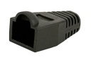 Kryt zástrčky RJ45, 50 ks, čierny