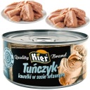 Tuniak vo vlastnej omáčke kúsky Tuniaka vo vlastnej omáčke 0,17 kg 170g KIER