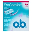 O.B. PROCOMFORT Účinné MINI tampóny, 8 kusov