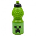Fľaša na vodu MINECRAFT CREEPER BPA-FREE do školy 400ml