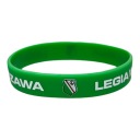 Legia Warszawa silikónový náramok Erb, zelený