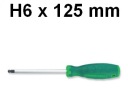 Inbusový skrutkovač H6 x 125mm D71HB6