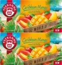 Teekanne World of Fruits Caribbean Mango ovocný čaj 20ks x2