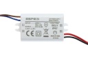 LED zdroj 24V 0,25A 6W vodotesný