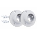 LED držiaky na zábradlie kmp. 2 ks rozety
