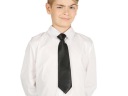 CHLAPČENSKÁ ELEGANTNÁ ČIERNA KRAVATA, 30 cm