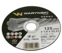 KOVOVÉ REZNÉ KOTOUČE 125 X 1 WARYŃSKI STRONG