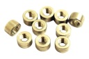PRO-BOLT M6 závitová dištančná objímka, dĺžka 6mm, al