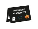 Pozvánky na halloweensku párty Ghost Cat Tekvica 6 ks