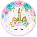 Papierové taniere UNICORN Jednorožec Birthday Party 18cm 6ks.