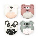 4x VONNÁ GUMA KIDEA PANDA KOALA