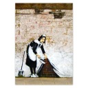 Nálepky A5 PION Banksy Maid Graffiti
