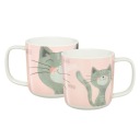 Porcelánový hrnček 370ml Ambition Pets Grey Cat