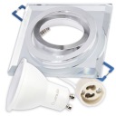 Pohyblivé GLASS halogénové svietidlo + LED GU10 6W