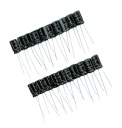 100uF 25V 100 µF 25 V LEAGUER (20 KS) ELEKTROLYTICKÝ KONDENZÁTOR