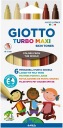 Turbo Maxi fixky pre deti - Giotto - 6 ks.