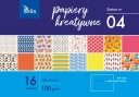 KREATÍVNY PAPIER A5 COLOR KB029-04 TETIS