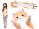 VANKÚŠEK DLHÝ CAT MASKOT MASKOT PLYŠOVÁ HRAČKA 50 CM XL