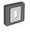 Znak QZ-540 Key Graphite/Chrome square sign