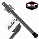 Podpera dverí 25x500mm šedá NOŽNÁ NOHA
