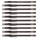Black BIC Round Stic Classic guľôčkové pero - 10 ks.