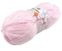BABY ONE K255 priadza SVETLO RUŽOVÁ 100g 250m 15269