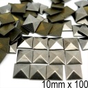 Pyramídy Thermojet Jets Grafit 10mm 100 ks