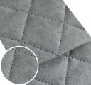 Prešívaná zamatová poťahová látka na nábytok - 5x5 diamantov