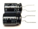 kondenzátor 330uF25V RUBYCON 8x12,5mm LoEsr séria ZLH