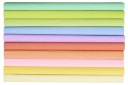 CRIPPED Tissue Paper, pastel, COLOR SET, 10 roliek