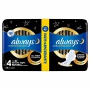 Hygienické vložky Always Ultra Secure Night veľkosť 4 2x 6 ks