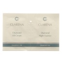 Vzorky Clarena Diamond Cream + Night Essence 2 x 3 ml