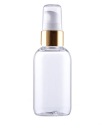 50ml fľaša s pumpičkou, PET, 20/410, Transparent
