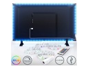 LED PÁS 10W - 2m - USB S DIAĽKOVÝM - PODSVIETENÍM TV
