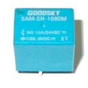 RELÉ cievka 9V 10A SAM-SH-109DM 10ks