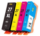 4x ATRAMENT PRE EPSON 27XL WF 3620 WF 3640 WF 7110 WF 7610