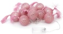 Dekoratívne svietidlá Cotton Balls girlandové svietidlá 10-BALL LED čačky