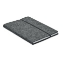 Zápisník A5 s plsteným obalom | 80 listov | V Lin | Recyklovaný papier