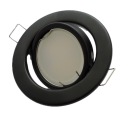 Pohyblivý LED držiak ČIERNA + G5.3 7W 230V